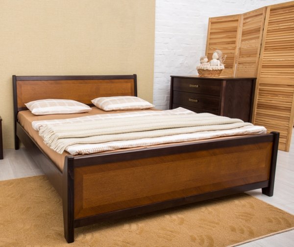 Кровать двухспальная 160*200 Сити с изножьем (Серия-Мария)