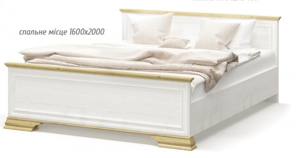 Кровать двухспальная 160*200 Ирис +Ламели