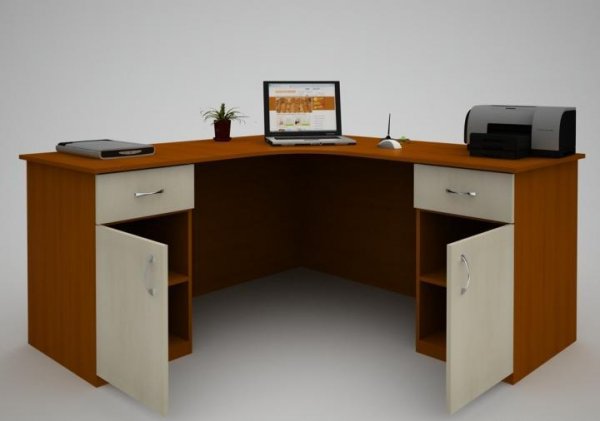 Угловой офисный стол С-44 (1600*1600)