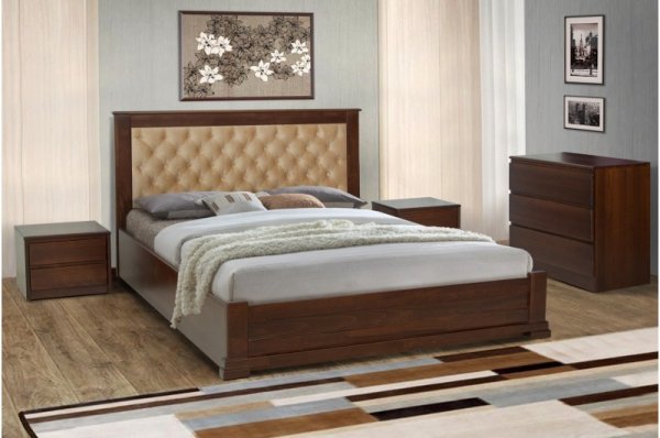 Ліжко двухспальне 160*200 Арізона з підйомним механізмом ( Серія-Кантрі) 