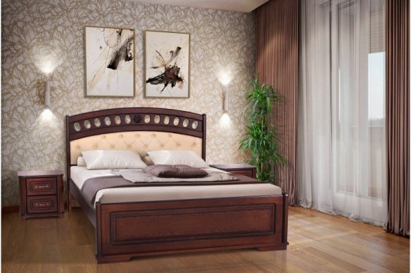 Кровать двухспальная 160*200 Фелиция (Серия-Элит)
