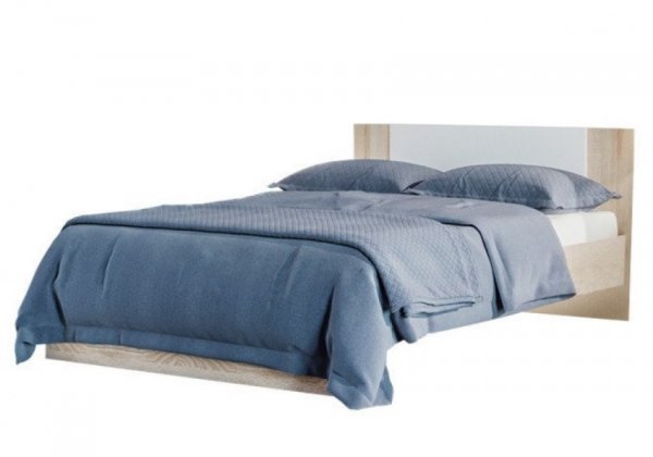 Кровать двухспальная 160*200 Лилея New (дуб сонома)