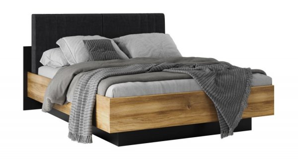 Кровать двухспальная 160*200 Тео (дуб бароко)