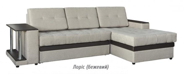 Диван кутовий Орфей (лоріс бежевий) 