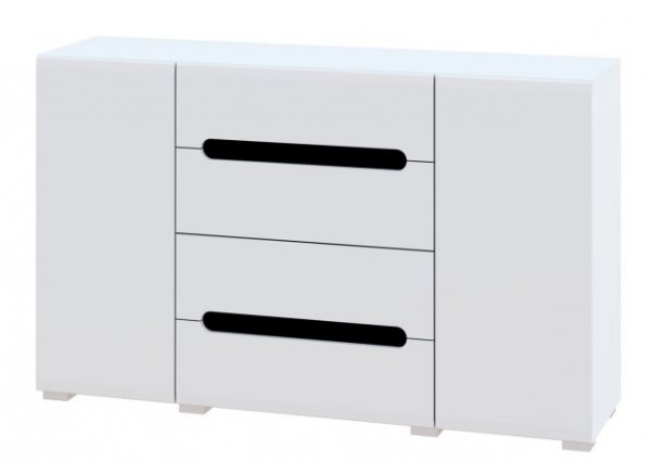 Комод 2Д4Ш Бьянко