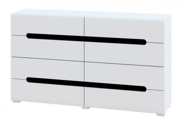 Комод 4Ш+4Ш Бьянко