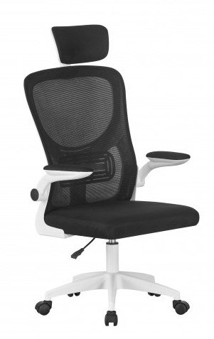 Стул компьютерный Аеро (черный-белый)