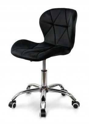 Стул компьютерный Рокки (велюр черный)