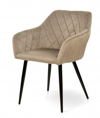 Кресло Акура (велюр песочный)