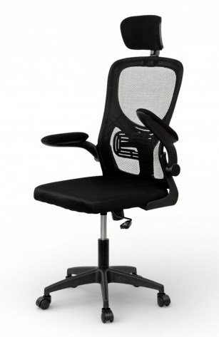 Стілец комп'ютерний Тонус (чорний-чорний)