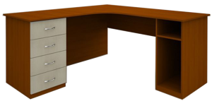 Угловой офисный стол С-42 (1400*1400)
