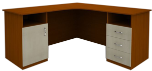 Угловой офисный стол С-45 (1400*1400)