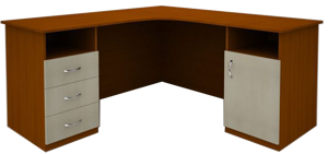 Кутовий офісний стіл С-45 (1400*1400) 