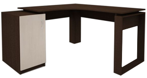 Кутовий офісний стіл Еко-25 (1450*1200) 
