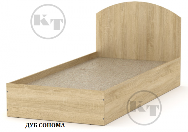 Кровать односпальная 90*200