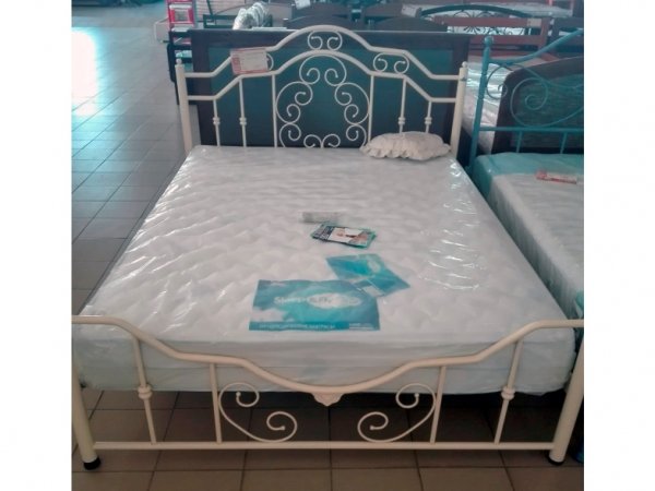 Кровать двухспальная металлическая Кармен 160