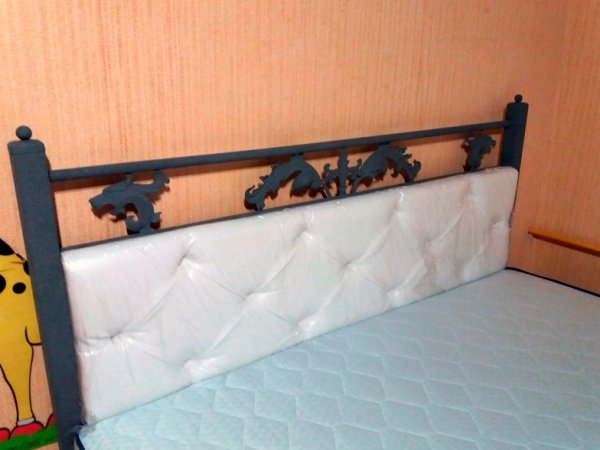Кровать двухспальная металлическая Cтелла 180