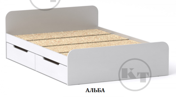 Кровать двухспальная Виола 160*200