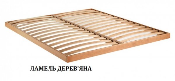 Ліжко двухспальне 160 Лотос (дуб гранж-антрацит) 