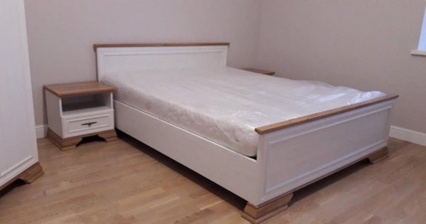 Ліжко двухспальне 160*200 Ірис+Ламелі