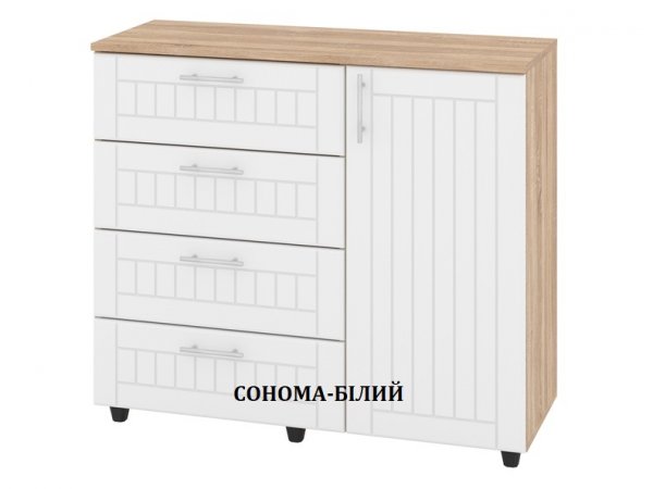Комод К-4+1 МДФ