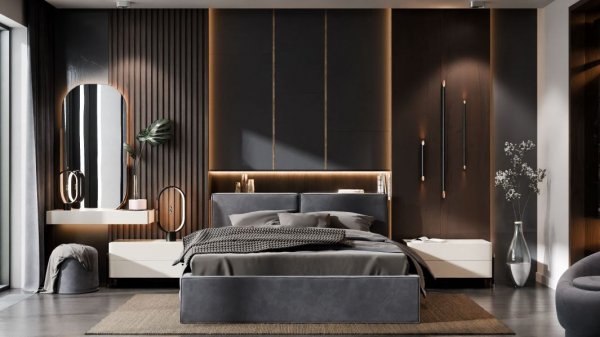 Кровать двухспальная 180*200+Подьемный механизм Ванесса-4