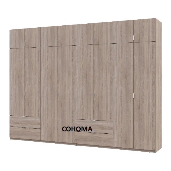 Шафа для одягу Лукас 4+4 ДСП 360