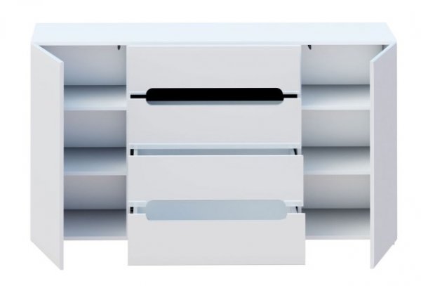 Комод 2Д4Ш Бьянко