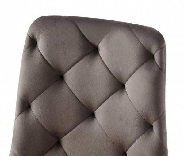 Стул Трасти (черный-велюр брауни)