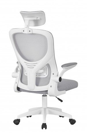 Стул компьютерный Аеро (серый-белый)