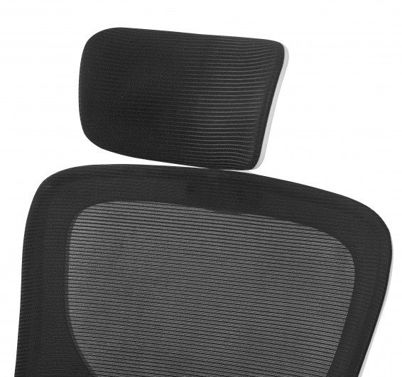 Стул компьютерный Аеро (черный-белый)