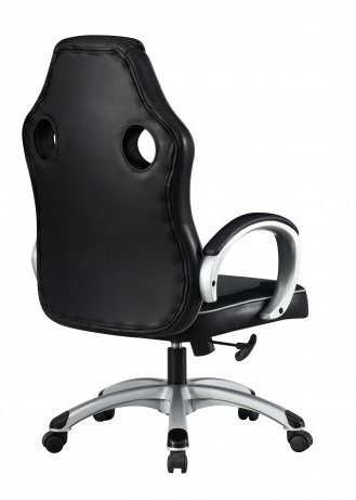 Стул компьютерный Форсаж (серый-черный)