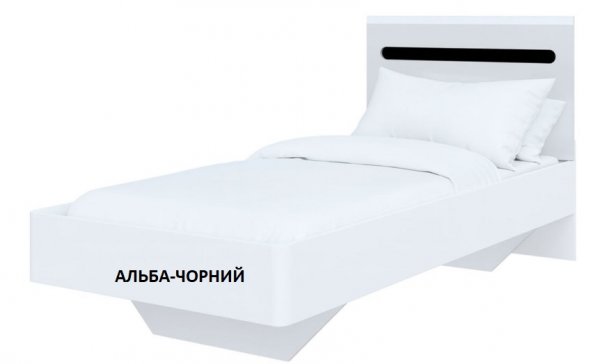 Кровать односпальная 90*200 Бьянко