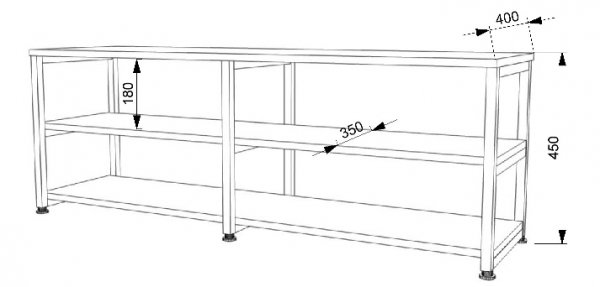 Тумба ТВ ТВЛ-1 (1100)