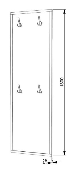 Прихожая Лофт ПЛ-6 (400)