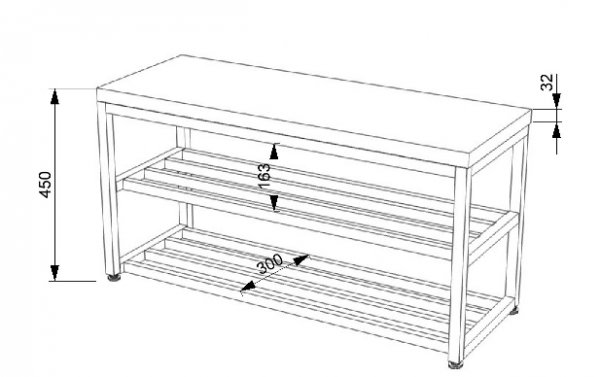 Передпокій Лофт ПЛ-12 (800) 