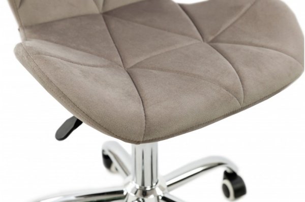 Стул компьютерный Рокки (велюр песочный)