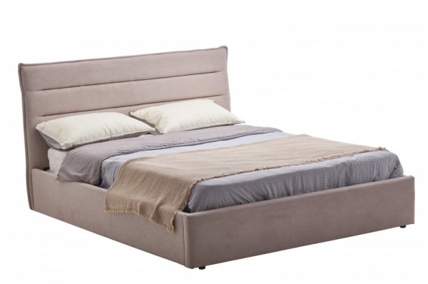 Кровать двухспальная 160*200 Оливия+механизм (бежевая)