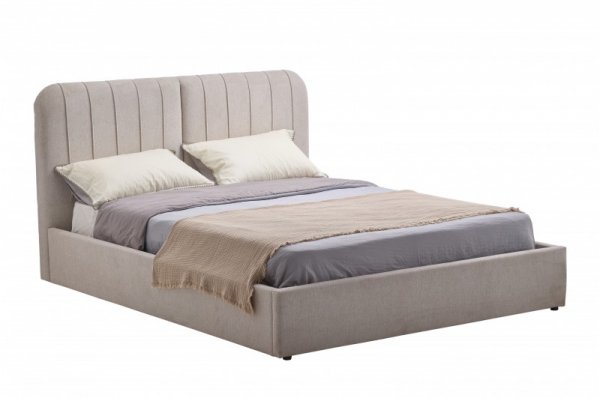 Кровать двухспальная 160*200 Бьянка+механизм (бежевая)