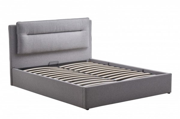 Кровать двухспальная 160*200 Виола+механизм (серая)