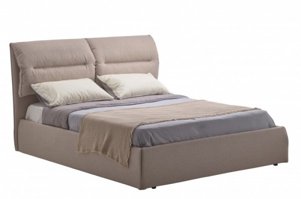 Кровать двухспальная 160*200 Сандра+механизм (бежевая)