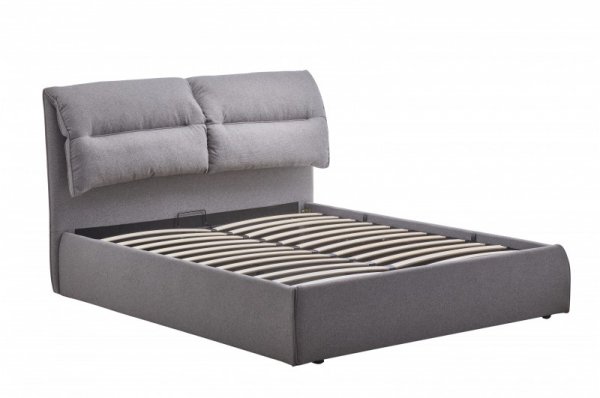 Кровать двухспальная 160*200 Сандра+механизм (серая)