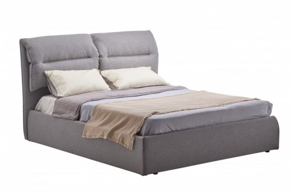 Кровать двухспальная 160*200 Сандра+механизм (серая)