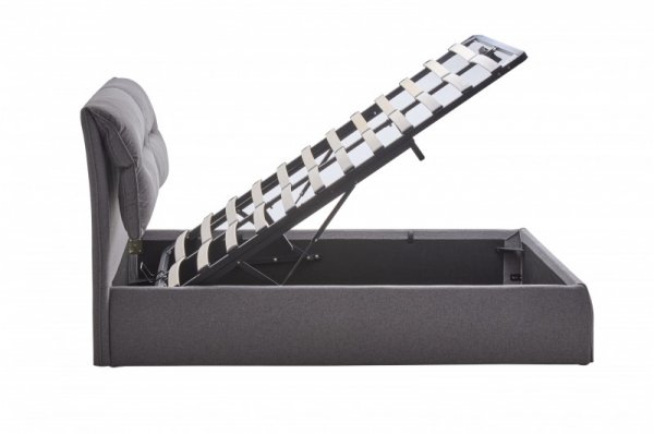 Кровать двухспальная 160*200 Сандра+механизм (серая)