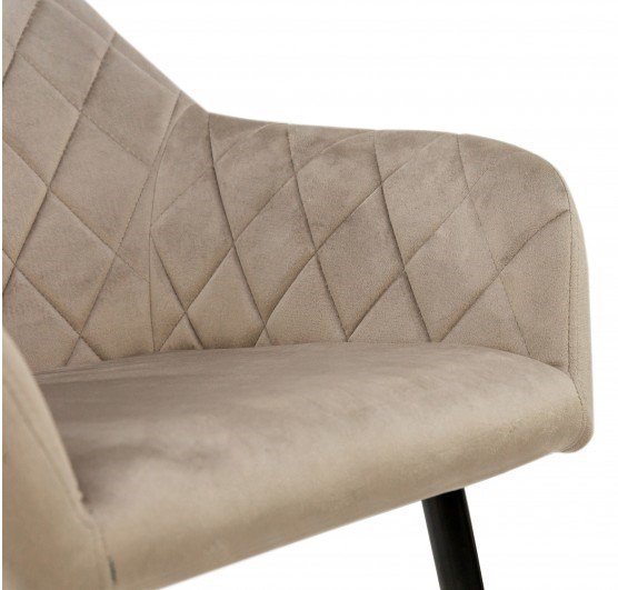 Кресло Акура (велюр песочный)