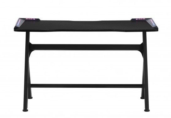 Cтол геймерский Кибертон (черный с led подсветкою)