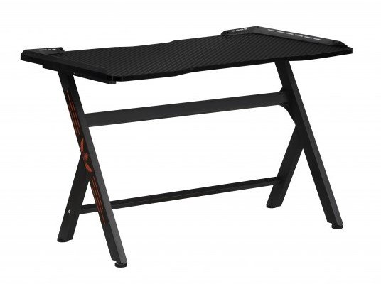 Cтол геймерский Кибертон (черный с led подсветкою)