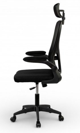 Стілец комп'ютерний Тонус (чорний-чорний)