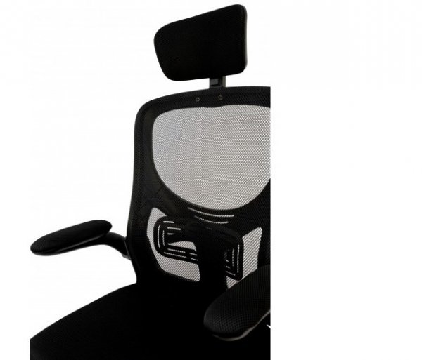 Стілец комп'ютерний Тонус (чорний-чорний)