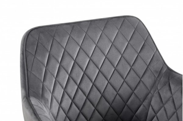 Стілець Імпульс (велюр-темно-сірий)